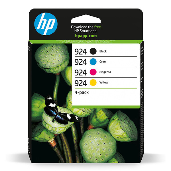 HP original ink 6C3Z1NE, HP 924, CMYK, 500/3*400str.