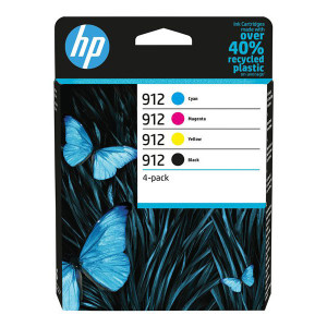 HP originál ink 6ZC74AE#301, HP 912, CMYK, blister, 4*315str., multipack