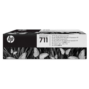 HP original sada pre výmenu tlačovej hlavy C1Q10A, CMYK, súčasťou sú aj ink cartrige, HP DesignJet T120,T520