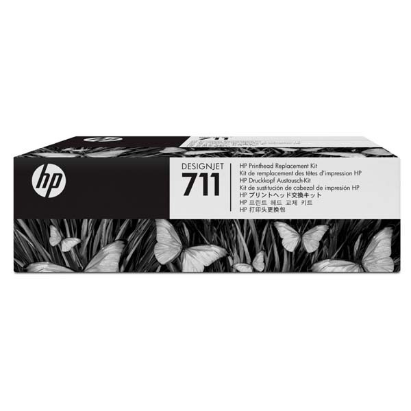 HP original sada pre výmenu tlačovej hlavy C1Q10A, CMYK, súčasťou sú aj ink cartrige