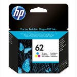 HP original ink C2P06AE, HP 62, color, 165str.