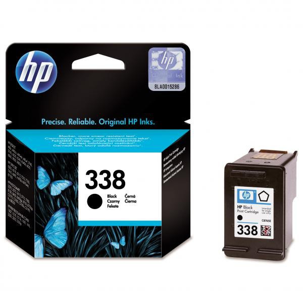 HP original ink C8765EE, HP 338, black, 480str., 11ml, HP Photosmart 8150, 8450, OJ-6210, DeskJet 5740