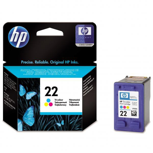 HP original ink C9352AE, HP 22, color, 138str., 5ml