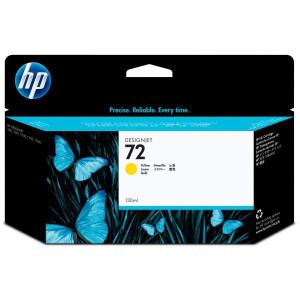 HP original ink C9373A, HP 72, yellow, 130ml
