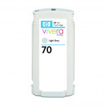 HP original ink C9390A, HP 70, light cyan, 130ml