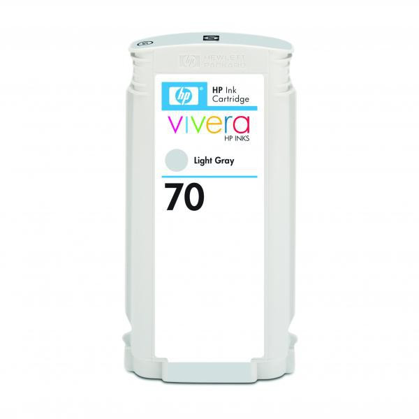 HP original ink C9390A, HP 70, light cyan, 130ml