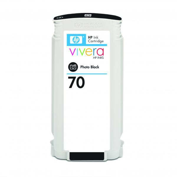 HP original ink C9449A, HP 70, photo black, 130ml