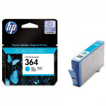 HP original ink CB318EE, HP 364, cyan, 300str.