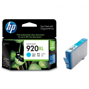 HP original ink CD972AE, HP 920XL, cyan, 700str., HP Officejet