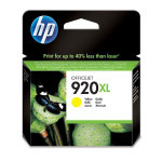 HP original ink CD974AE, HP 920XL, yellow, blister, 700str.