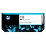 HP original ink CH575A, HP 726, matte black, 300ml