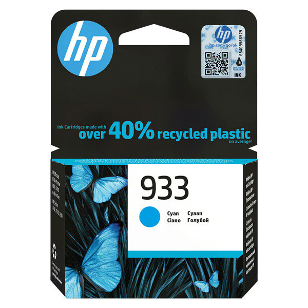 HP original ink CN058AE, HP 933, cyan