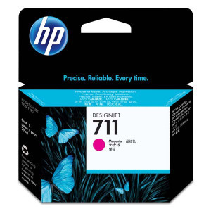 HP originální ink CZ131A, HP 711, magenta, 29ml