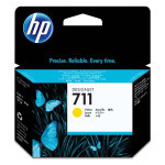 HP original ink CZ132A, HP 711, yellow, 29ml