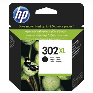 HP original ink sada F6U68AE, HP 302XL, black, blister, 480str., 8,5ml