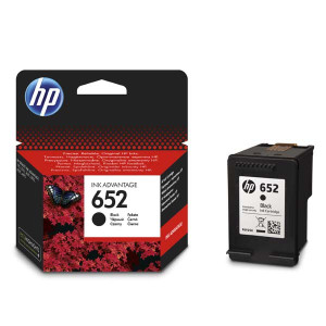 HP original ink F6V25AE, HP 652, black, 360str., HP DeskJet IA 4530, 4535, 4675, 1115, 2135, 3635