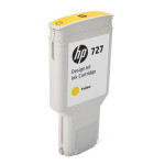 HP original ink F9J78A, HP 727, yellow, 300ml