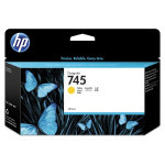 HP original ink F9J96A, HP 745, yellow, 130ml