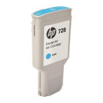 HP originál ink F9K17A, HP 728, cyan, 300ml