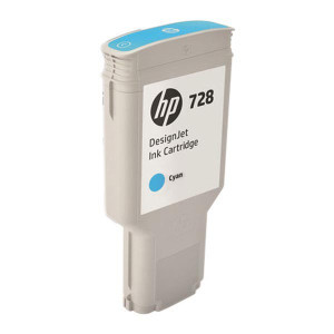 HP originální ink F9K17A, HP 728, cyan, 300ml