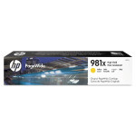 HP original ink L0R11A, HP 981X, yellow, 10000str., 114.5ml, high capacity