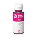 HP original ink bottle M0H55AE, HP GT52, magenta, 8000str., 70ml