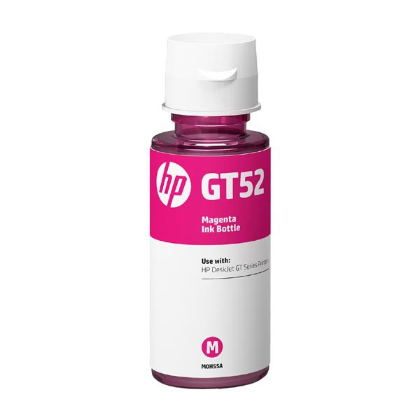 HP original ink bottle M0H55AE, HP GT52, magenta, 8000str., 70ml
