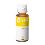 HP original ink bottle M0H56AE, HP GT52, yellow, 8000str., 70ml