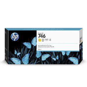 HP originál ink P2V79A, HP 746, yellow, 300ml