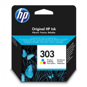 HP original ink T6N01AE, HP 303, color, 165str., HP ENVY Photo 6230, 7130, 7134, 7830