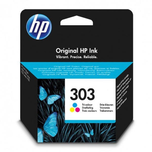 HP originál ink T6N01AE, HP 303, color, 165str.