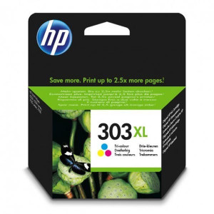 HP originál ink T6N03AE, HP 303XL, color, 415str., high capacity