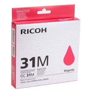 Ricoh original gélová náplň 405690, Typ GC 31M, magenta, Ricoh GXe2600N/GXe3000N/GXe3300N/GXe3350N