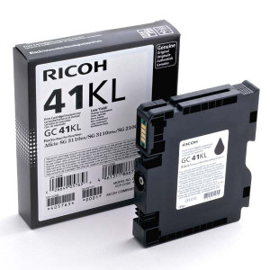 Ricoh originál gélová náplň 405765, black, 600str., GC41KL, Ricoh AFICIO SG 3100, SG 3110