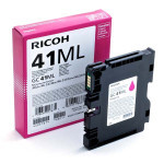 Ricoh original gélová náplň 405767, GC41M, magenta, 600str.