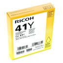 Ricoh originální gelová náplň 405764, GC41HY, yellow, 2200str.