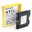 Ricoh originál gélová náplň 405768, GC41Y, yellow, 600str.
