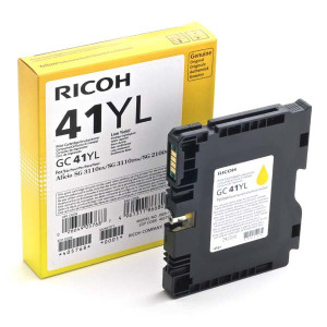 Ricoh original gélová náplň 405768, yellow, 600str., GC41Y, Ricoh AFICIO SG 3100, SG 3110