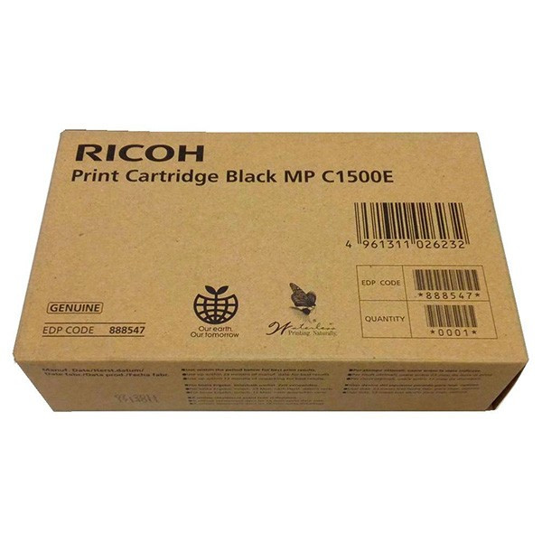 Ricoh original ink 888547, black, 9000str.