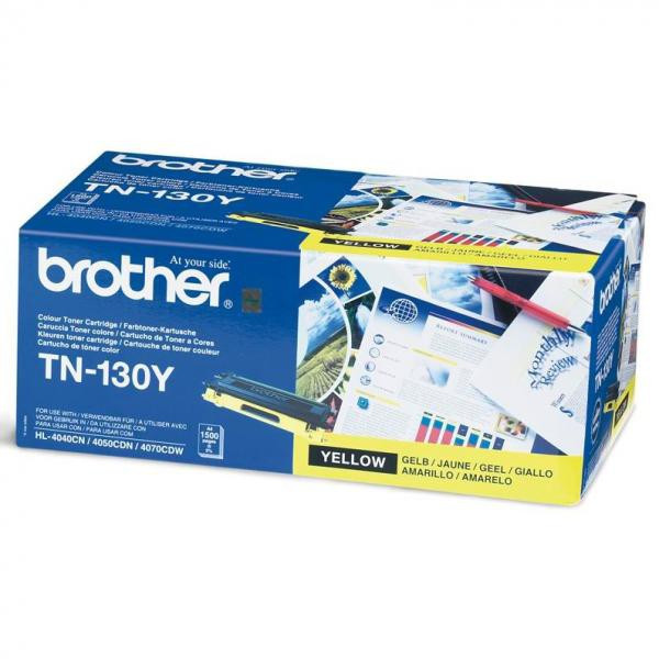 Brother original toner TN130Y, yellow, 1500str.