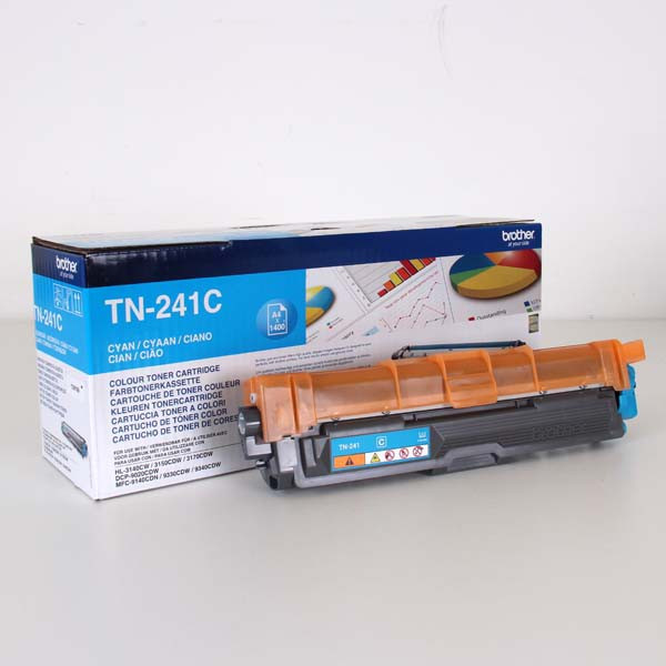 Brother original toner TN241C, cyan, 1400str.