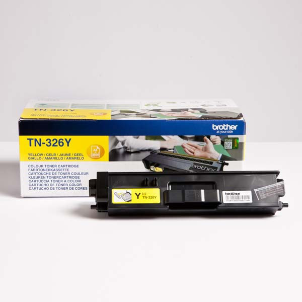Brother original toner TN-326Y, yellow, 3500str.