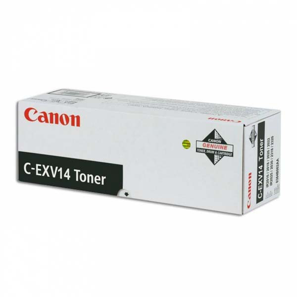 Canon original toner C-EXV14 BK, 0384B006, black, 8300str., 1ks v balení, 460g