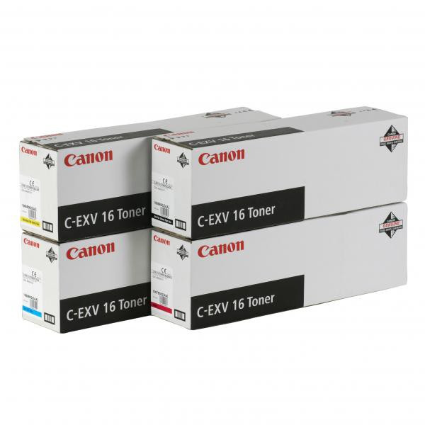 Canon original toner CEXV16, cyan, 36000str., 1068B002, Canon CLC-5151, 4040, 4141, 550g, O