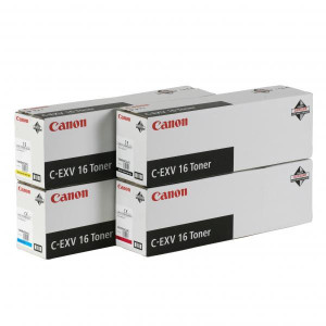 Canon originál toner CEXV16, yellow, 36000str., 1066B002, Canon CLC-5151, 4040, 4141, 550g, O