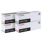 Canon originální toner C-EXV17 BK, 0262B002, black, 27000str.