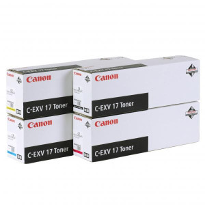 Canon original toner C-EXV17 Y, 0259B002, yellow, 36000str.