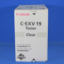 Canon originál toner C-EXV19 BK, 3229B002, clear, 31500str.