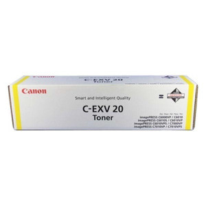 Canon originál toner CEXV20, yellow, 35000str., 0439B002, Canon iP-C7000VP, O