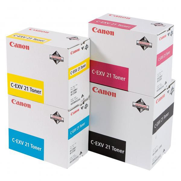 Canon originál toner CEXV21, yellow, 14000str., 0455B002, Canon iR-C2880, 3380, 3880, 260g, O
